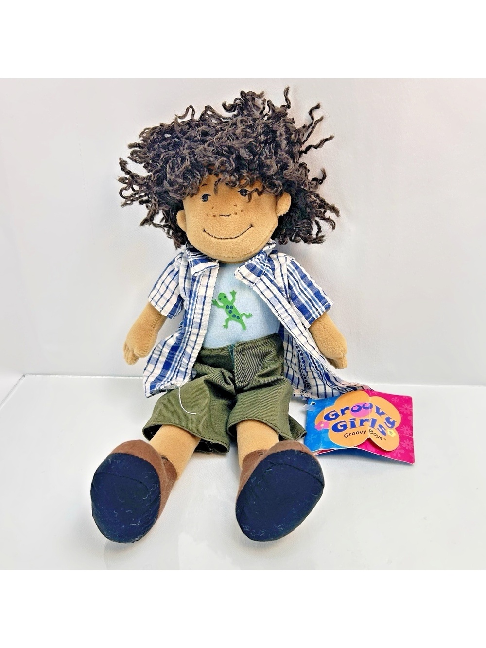 Manhattan Toys Groovy Girls Groovy Boys Jarett Plush Doll 2000 w Tags